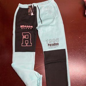 Reason Mens Multicolor Designed In NYC Elastic Waistband Sweatpants Size L XL